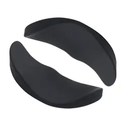 Protetor de pulso ergonômico da almofada do apoio do pulso do rato para o computador portátil desktop tridimensional curvo superfície preto