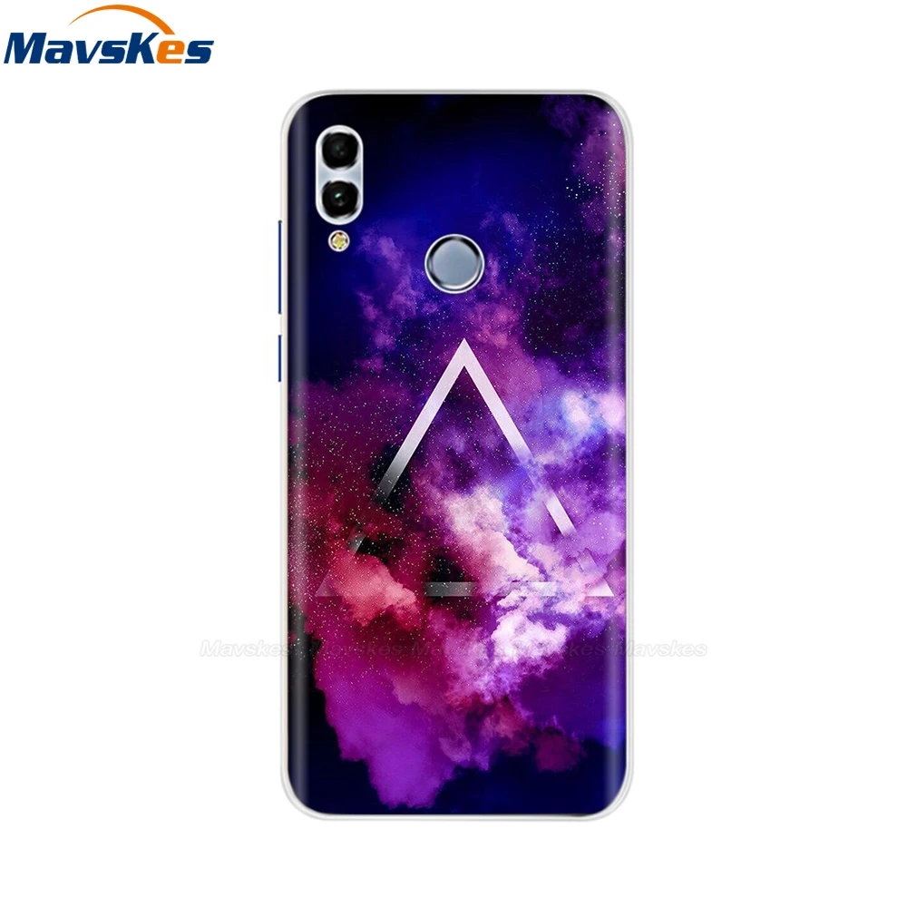 47 Huawei Honor 10 Lite чехол мягкий силиконовый милый ТПУ задняя крышка для Fundas huawei P Smart /Honor 10 удобный телефонный футляр сумки - Цвет: 47