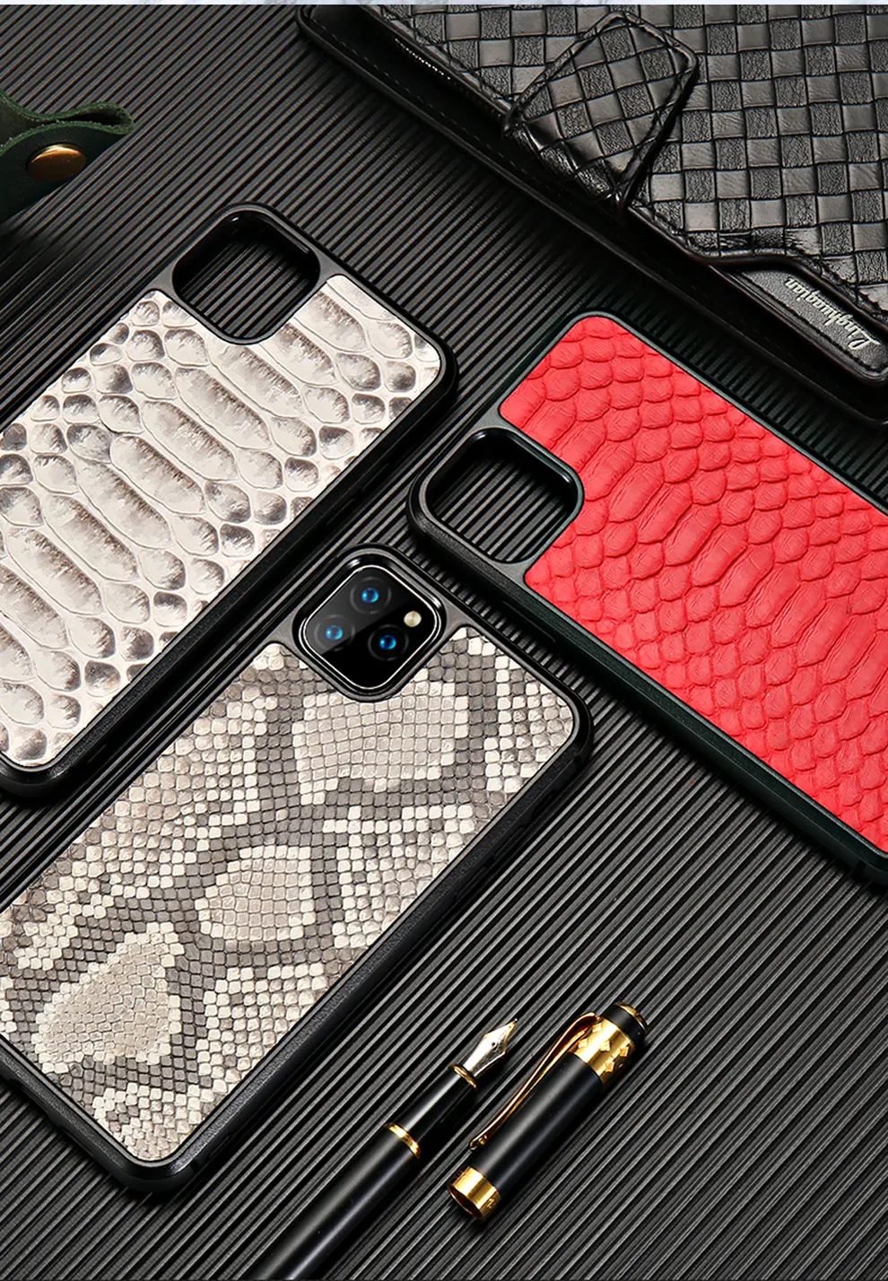 Роскошный чехол для телефона из натуральной кожи питона для Apple iPhone 11 11 Pro 11 Pro Max X XS Max XR 7 8 6 6s 7 Plus 8 plus змеиная кожа