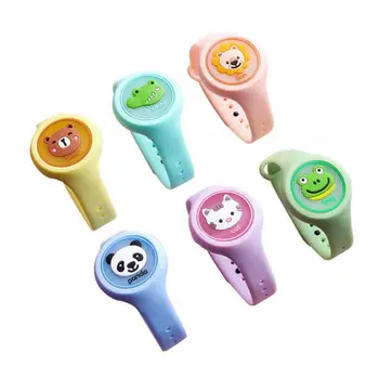 

Luminous Mosquito Repellent Bracelet Baby Kids Cartoon Plant Anti Mosquito Watch