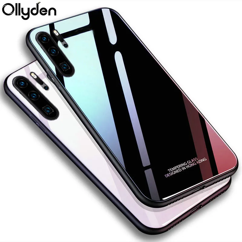 

For Samsung Note 10 Case Tempered Glass Hard Back Cover Silicone Edge Shockproof Case For Samsung Galaxy Note 10 Plus Note10 Pro