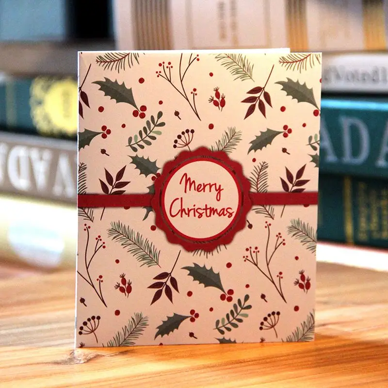  3D Christmas Popup Greeting Cards For Christmas Santa Claus And Reindeer Sleigh For Xmas Holiday Pa - 4.00044E+12