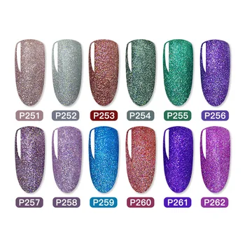 

Nail Polish Varnishes Gel Glitter Painting Nails Art Poly UV Gel for Manicure 5ml MH88