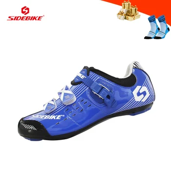 

SIDEBIKE Bicycle sneakers road men women sapatilha ciclismo breathable self-locking road bike shoes outdoor cycling shoes
