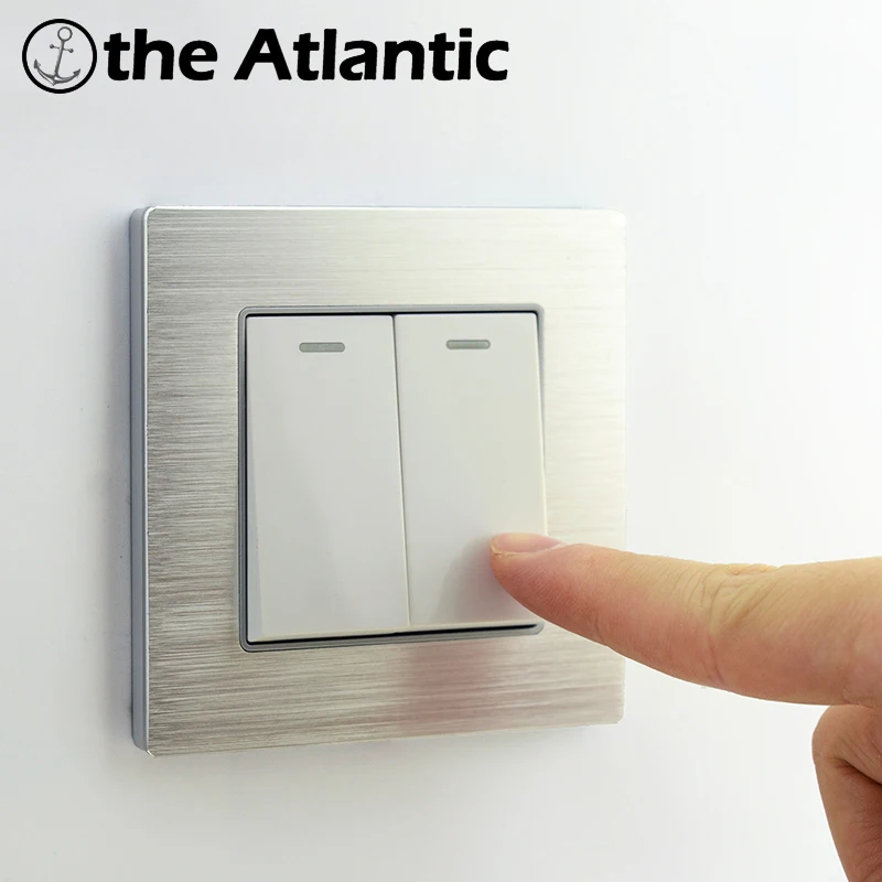 Переключатель света Atlectric 1 2 3 4 клавиши переключатель вкл/выкл ЕС французская