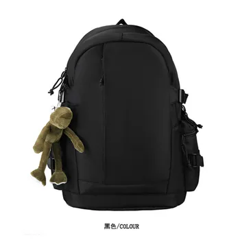 

2020 Casual Men's Backpack Outdoor Travel Multi-functional Computer Bags Large Capacity waterproof Solid Color male boy bagpack