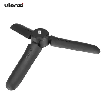

Ulanzi MT-10 Mini Tripod Handheld Monopod+1/4"Screw Mount for Phone ILDC DSLR Action Camera for DJI OSMO Mobile 3 Stabilizer