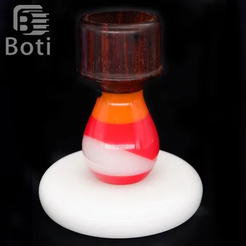 

Boti Brush-Rainbow Glaze Handmade Custom Size And Brush Hair Type High Quality Resin-wood handle