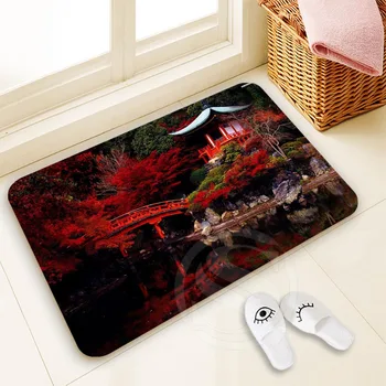 

H-P739 Custom japan#8 Doormat Home Decor 100% Polyester Pattern Door mat Floor Mat foot pad SQ00729-@H0739