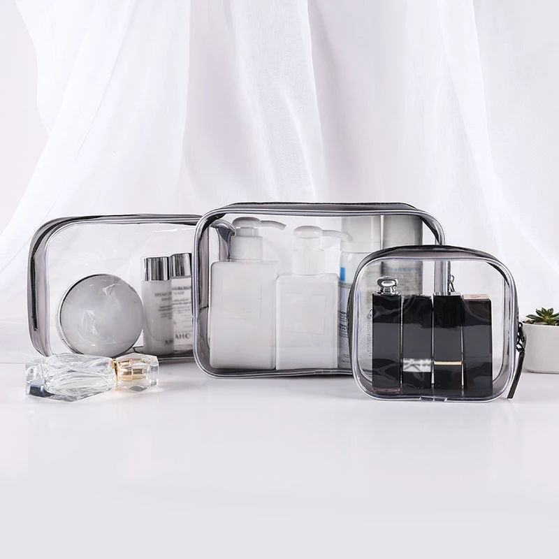 

Make Up Organizer Bag Toiletry Bathing Storage Bag women waterproof Transparent PVC Travel cosmetic bag