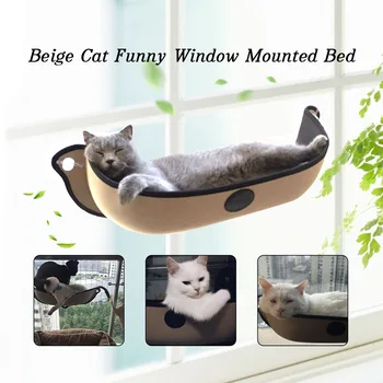 

1pc Support up to 26kg Pet Hammock Bed Cat Warm Sleeping Hanging Window Hanging Hammock