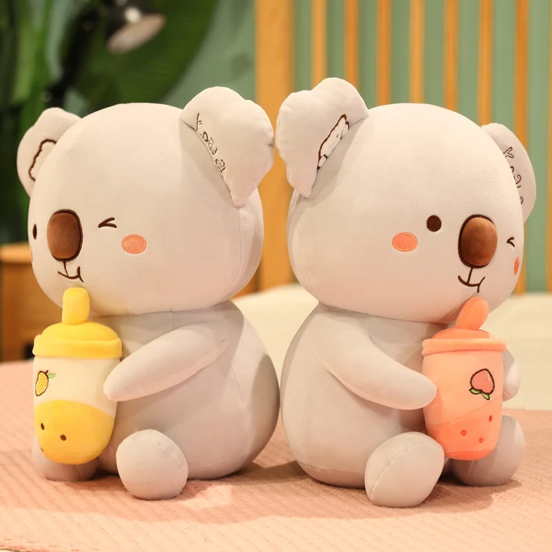 Peluche Koala avec Bubble Tea Orange