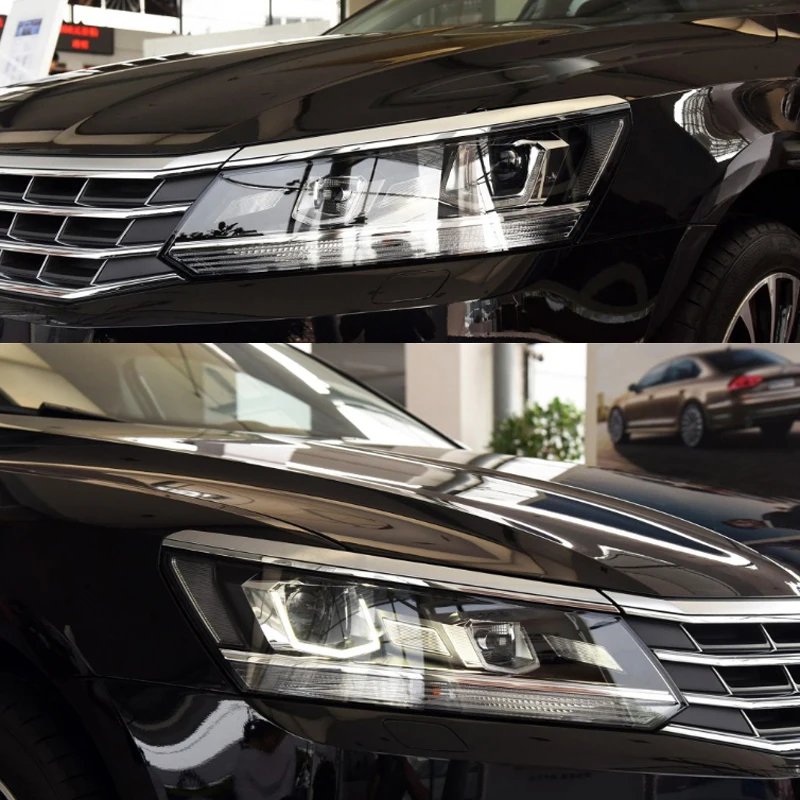 Для VW Passat объектив головной светильник Прозрачная крышка головной светильник защитный чехол для объектива корпус автомобильный капот светильник абажур объектив