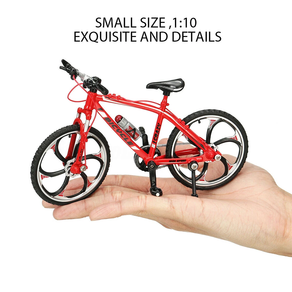 1:10 орнамент модель велосипеда ремесла детский подарок коллекции гостиная детская игрушка для мальчиков гоночный миниатюрный палец литой велосипед