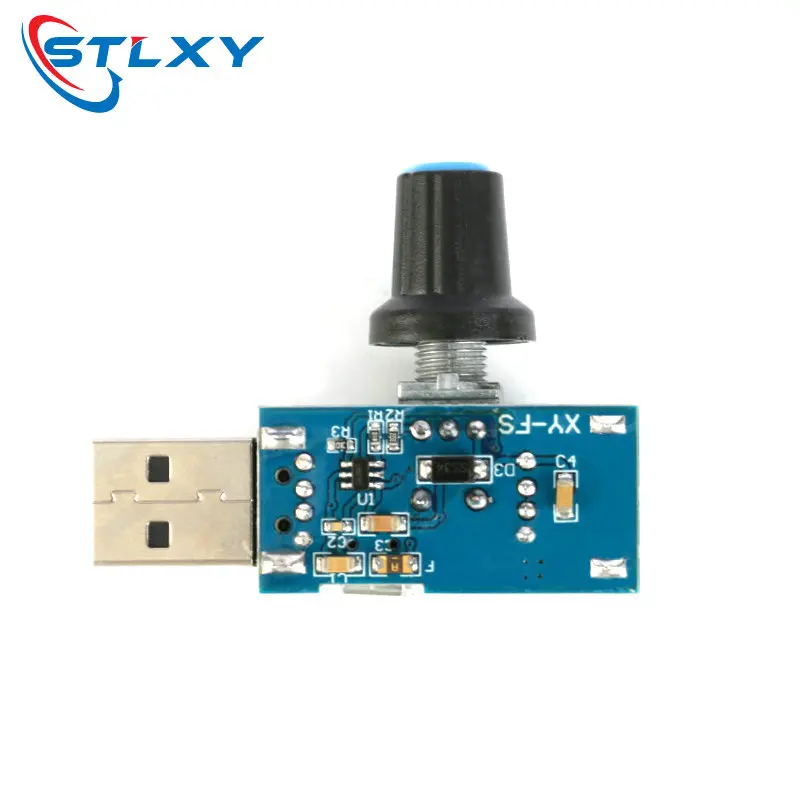 DC 5V Micro USB Fan Governor Wind Speed Controller Air Volume Regulator Cooling Mute Multifunction Noise Reduction Switch Module dc motor speed controller motor speed controller electric motor speed controller fan speed controller
