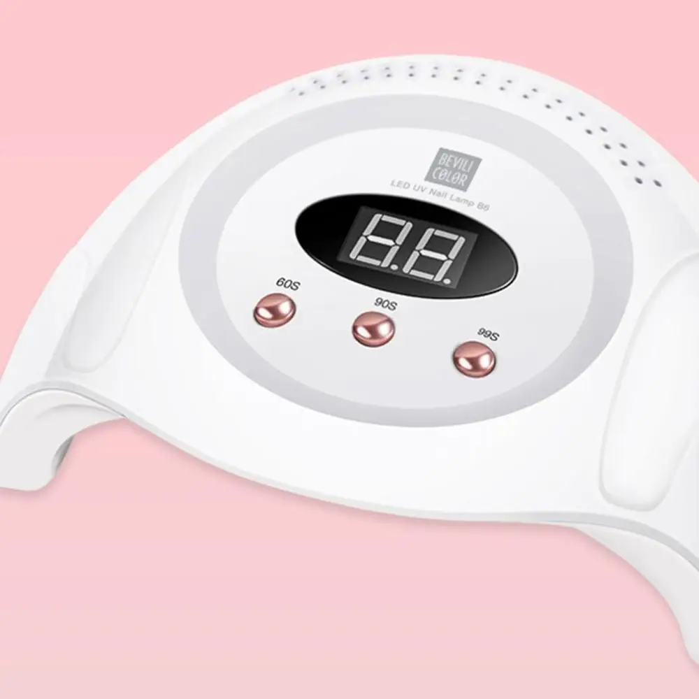 Intelligent Induction Nail Phototherapy Machine Nail Oil Glue Dryer Not Black Hand Fast Dry Three Gear Timing