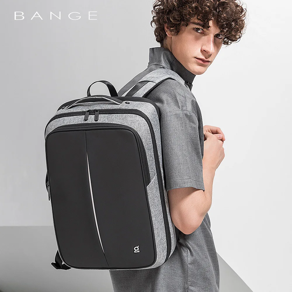 

New Style Casual Business Men Backpack Travel Business Trip Computer Backpack Students Waterproof School Bag Men's