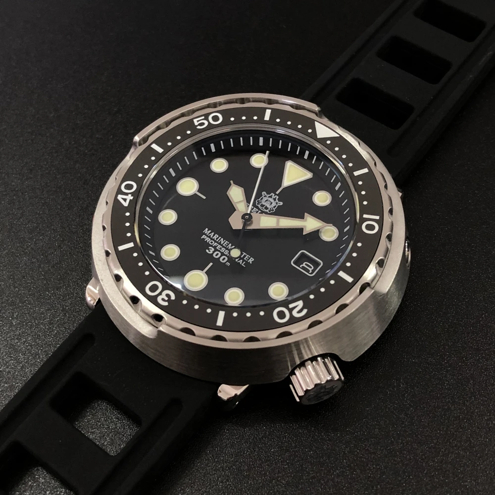 Мужские модные часы Steeldive в форме тунца автоматические спортивные для дайвинга