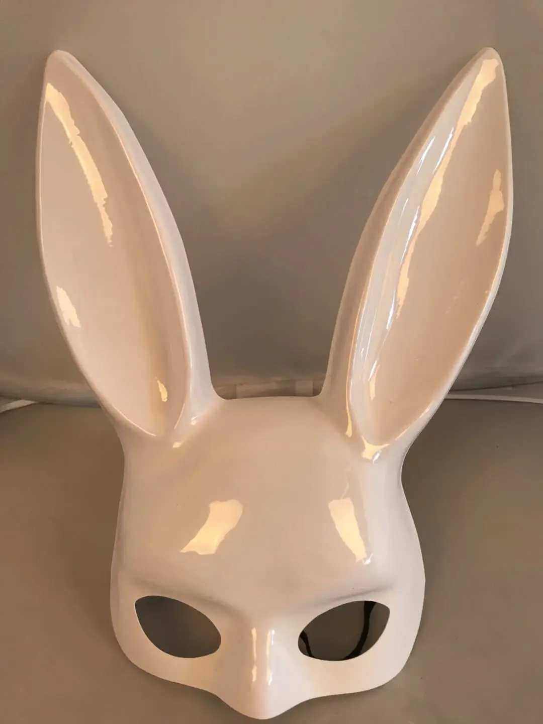 1 шт. Хэллоуин Laidy маска кролика вечерние бар костюм для ночного клуба уши кролика маска страшная маска инопланетянина фестиваль вечерние повязка на голову