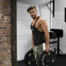 Muscle Dr. Brothers Летний Стиль фитнес-жилет мужской i-образный жилет без рукавов с принтом Одежда для фитнеса