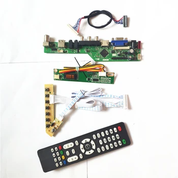 

For LP150X05-A2M2/C2M1LCD panel monitor keyboard+Remote+Inverter T.V56 drive card board LVDS 1CCFL 30Pin HDMI VGA USB AV DIY kit