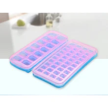 2 цвета Mutil-Cube самодельный лед замороженные кубики делая инструмент высокого качества пластиковые инструменты для замораживания аксессуары для кухонного бара
