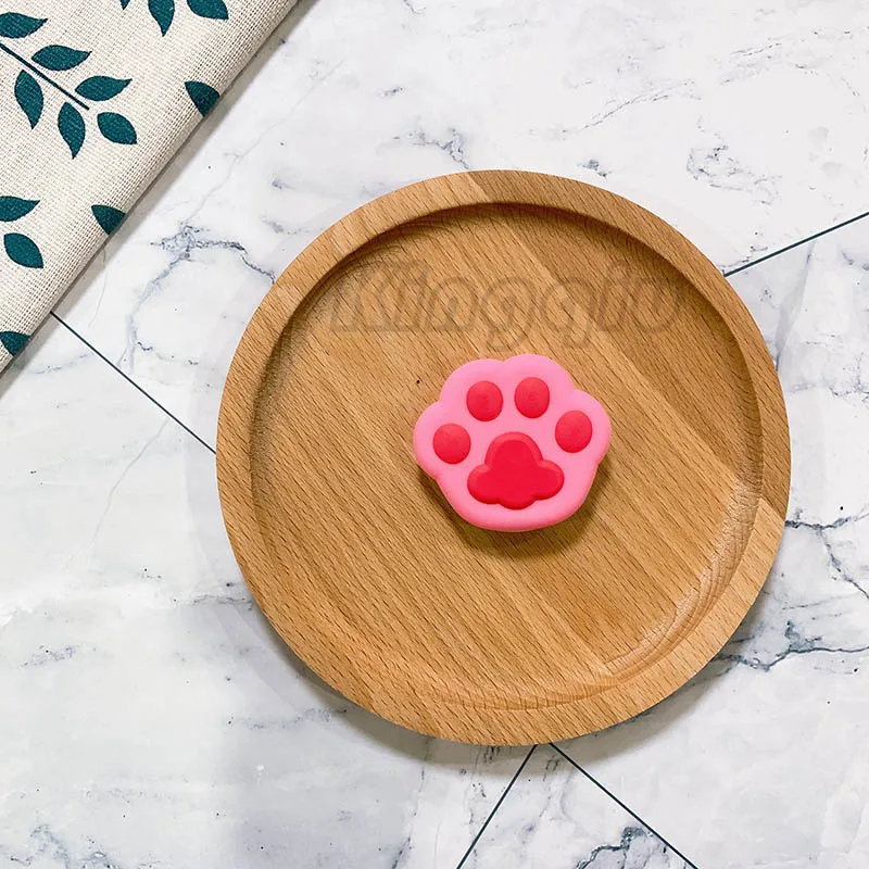 Pinkclaw2 Универсальный эластичный Кронштейн для мобильного телефона, подушка безопасности с когтями кота из мультфильма, Телескопический Кронштейн для мобильного телефона - Цвет: Pinkclaw2