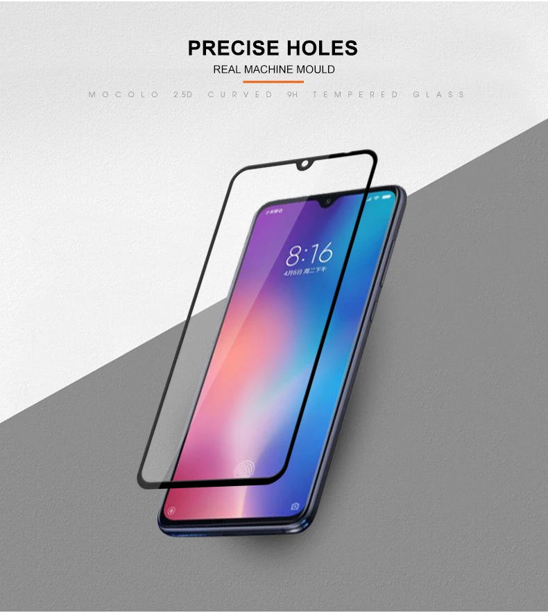 Для xiaomi mi 9, защита экрана,, Mocolo, полное покрытие, 3D закаленное стекло, пленка для xiaomi mi 9 SE mi 9 mi 9se, защита экрана
