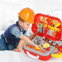 Инструменты для моделирования Дисней, Детские винтовые гайки, отвертка, ремонт, ролевые игры, игрушки, пластиковые безопасные Обучающие Развивающие игрушки, сделай сам