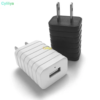 

50pcs 5V 1A Led Intelligent Smart US AC Home Travel wall charger power Adapter For 7 8 x 11 samsung htc android mp3 player