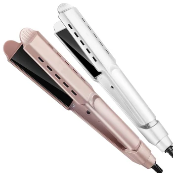

Four-gear Hair Straightener temperature adjustment Ceramic Tourmaline Ionic Flat Iron Curling iron Hair curler For Women hair