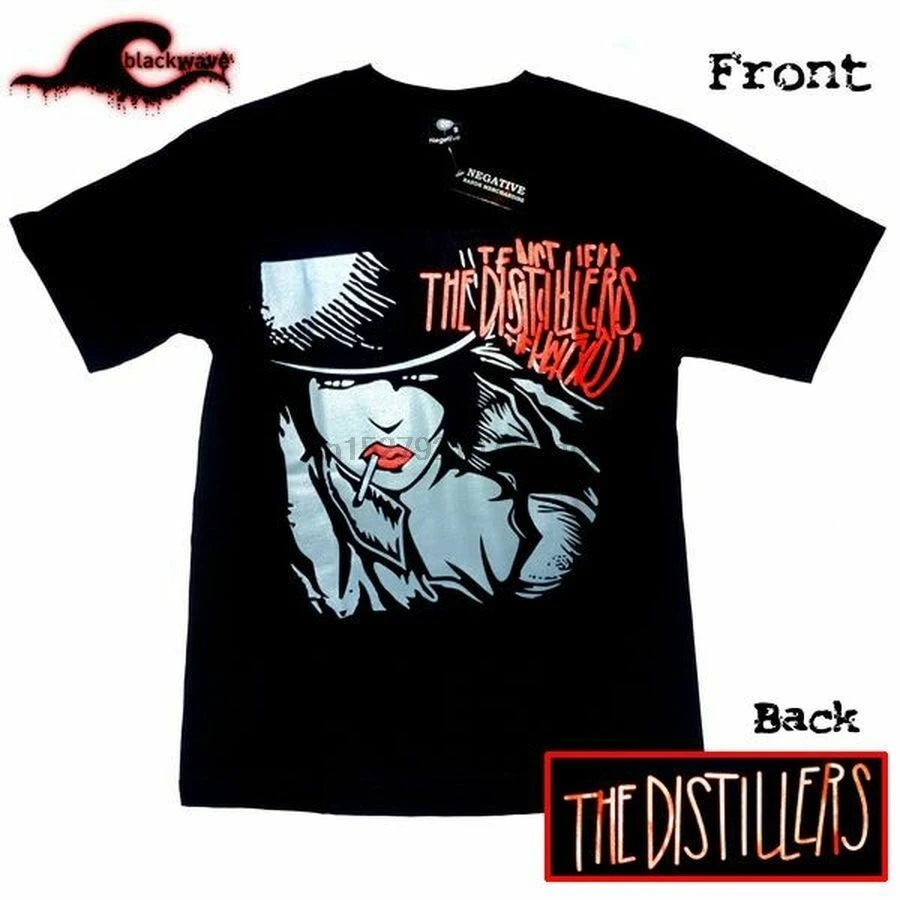 Футболка The Distillers-Smoking Lady-Classic Band | Мужская одежда