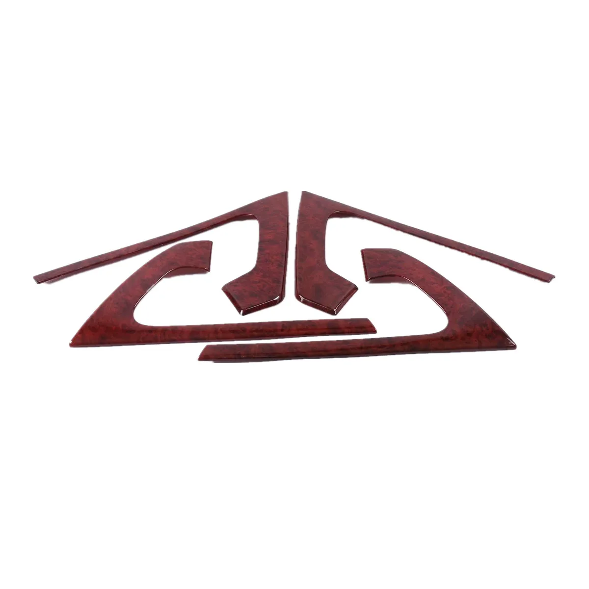 Двери поручни Стекло переключатель Накладка для Toyota Land Cruiser 200 LC200 Fj200 2008 2009 2010 2011 2012 2013 - Цвет: B