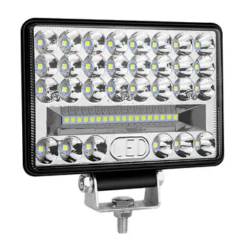 

Car Work Light With 48 LEDs Aluminum Bracket Off-Road Driving Light Spotlight Strong Bright For Boat Truck Forklift Use 5000H