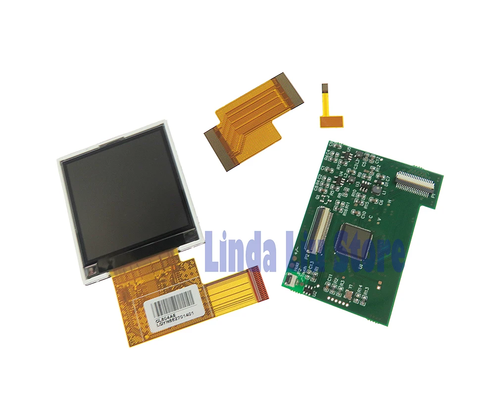 strass para gbc ngpc kits de modificação de luz tela lcd luz de fundo para console gbc ngpc acessórios de jogos