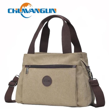 

Chuwanglin Handbags women bag Canvas Crossbody Bag for Woman Shoulder Tote Female Handbags Lady Designer Messenger Bags F90901