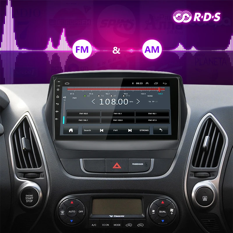 Jansite 9 &quotАвтомобильный радиоплеер для Hyundai Tucson 2 2011 2014 Авторадио Android 2G + 32G