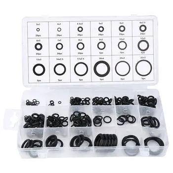 

18 Sizes 225PCS 270PCSSicherungsring Set Externe/Interne Halte Snap Beibehaltung Ring Sortiment Set löcher welle Kragen Washer