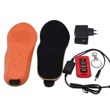 Рекомендуем 41-46 зимний Электрический нагрев ноги сокровище Usb зарядка размер регулируемый зимний нагрев нагревательные стельки
