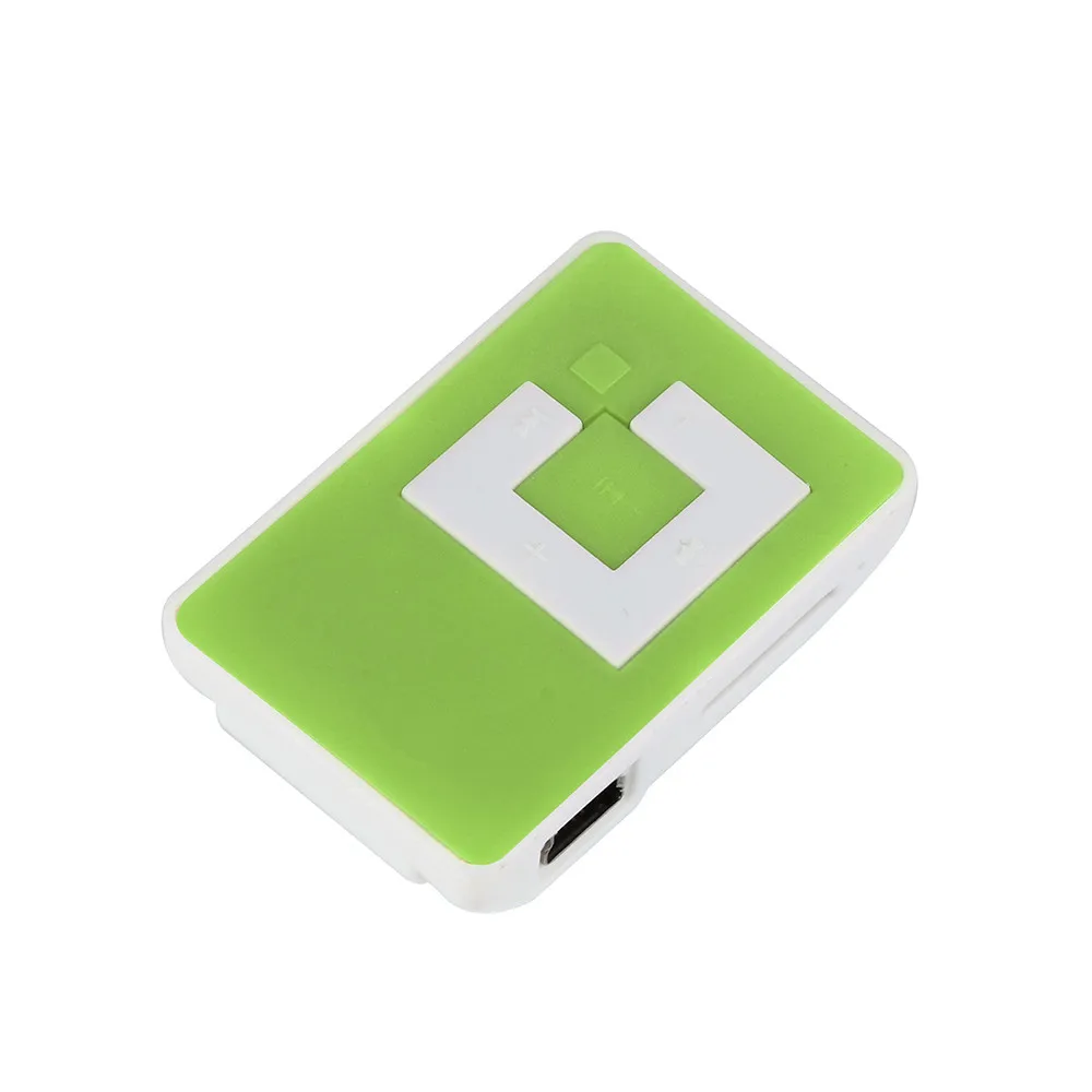 Mp3 плеер с зажимом для наушников USB мини Mp3 музыкальный плеер медиаплеер Поддержка 32 ГБ Micro TF карта и гарнитура F815
