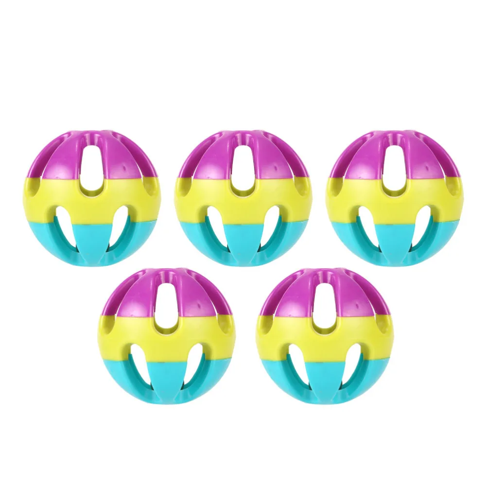 

5pcs Dog 3 Colors Playing Bell Training Educational Pet Supplies for Puppy Dog