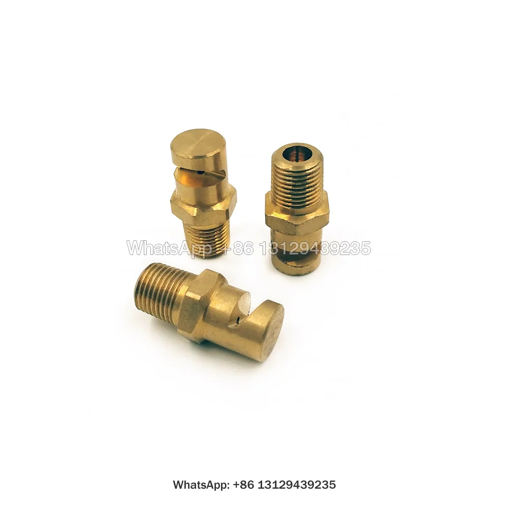 Brass 1/8” 1/4” 3/8” 1/2” 3/4” 1” K Series Wide Angle Flat Fan Spray Nozzle for Water Curtain | Дом и сад