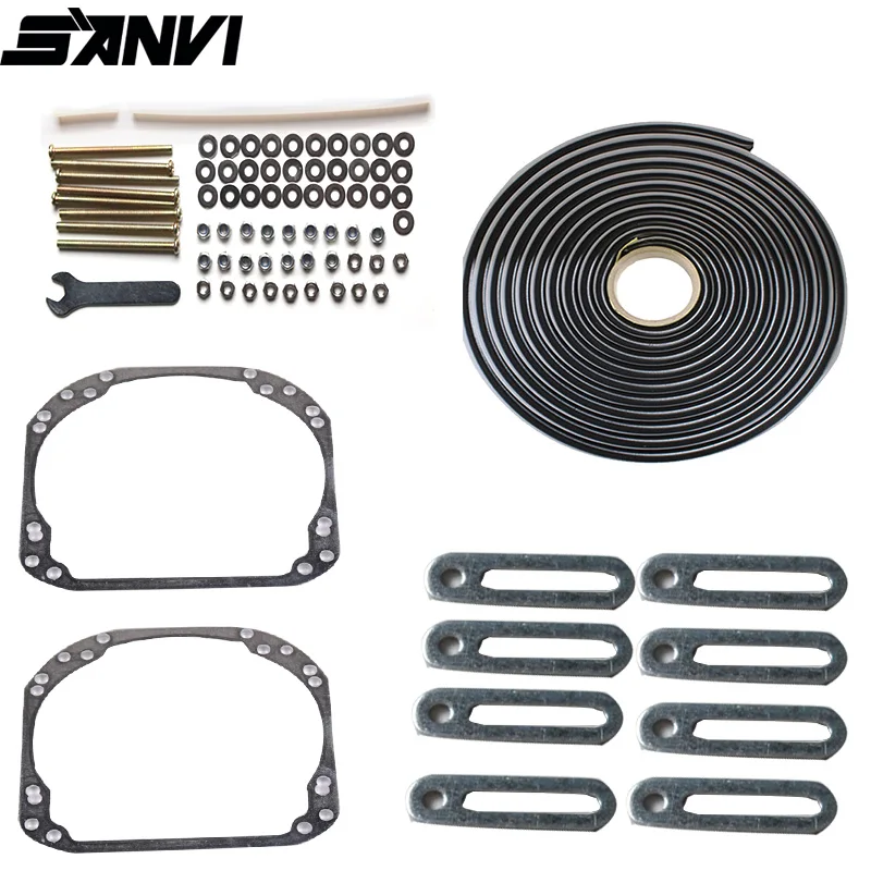 

SANVI Mounting Frame For Hella 2 To Hella 3R G5/Koito Q5 Bi Xenon/LED Projector Lens Headlight Car Light Accessories Adaptors