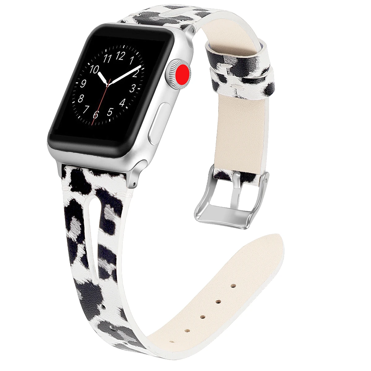 Сменный ремешок для Apple Watch 38 мм 44 40 42 кожаный Iwatch браслет 83010|Ремешки часов| |