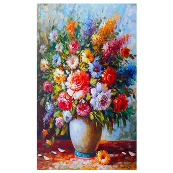 

New Round Diamond Diamond Flower Combination Modern Pattern DIY 5D Full Diamond Cross Stitch Kit Diamond Embroidery Artwork