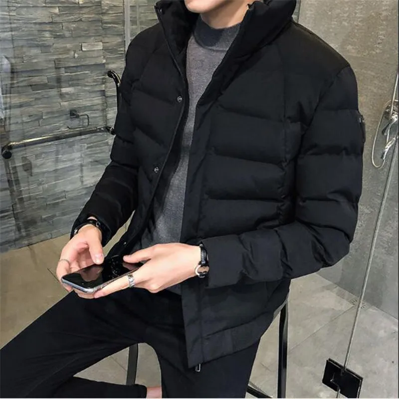 Mens Coats Fashion Overcoats Casual Male Thick Warm Parkas Man Clothes Mens Winter Jackets and Coats in Winter