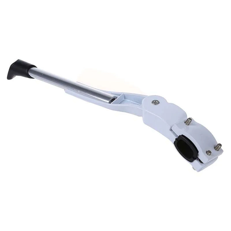 Регулируемая сторона велосипеда Kickstand Kick Stand Kit MTB дорожный горный велосипед Велоспорт-белый
