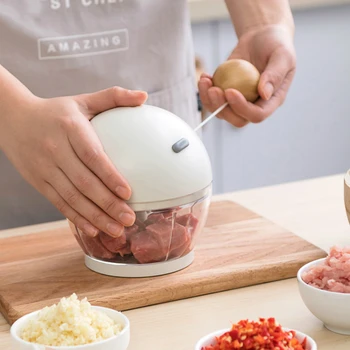 

High-Quality Multifunction High Speedy Design Vegetable Fruit Twist Shredder Manual Meat Grinder Chopper Garlic Cutter