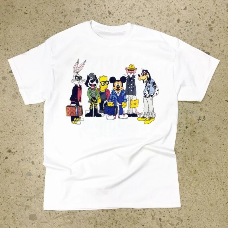 PARIS FASHION WEEK PARODY T-SHIRT hoody market white chinatown off ftp hat S-XXL | Мужская одежда