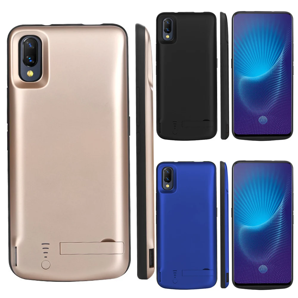 

For Vivo NEX Battery Charger Case 6500mAh External Backup Charger Power Bank Battery Case Charging Powerbank Kickstand Case